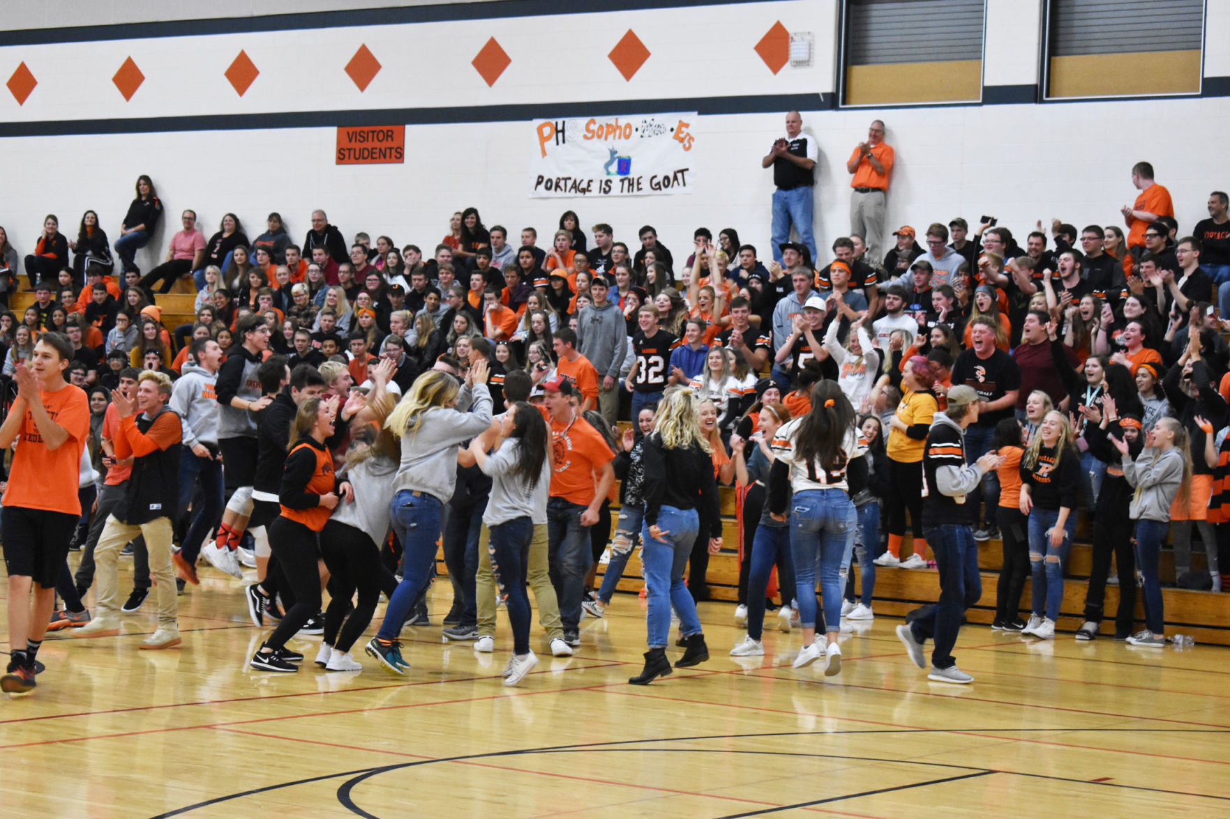 Homecoming jump around
